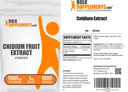 Label for Cnidium Fruit Extract Powder 1000 mg
