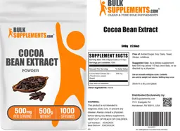 Label for Cocoa Bean Extract