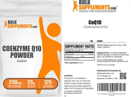 Label for Coenzyme Q10 Powder 200 mg