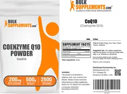 Label for Coenzyme Q10 Powder 200 mg