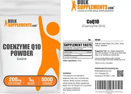 Label for CoQ10 (Coenzyme Q10) 200mg
