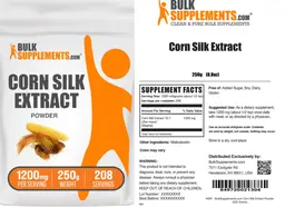 Label for Corn Silk Extract Powder 1200 mg