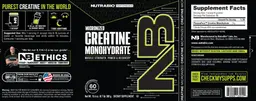Label for Micronized Creatine Monohydrate