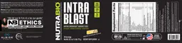 Label for Intra Blast Sweet Tea