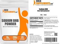 Label for Sodium BHB