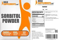 Label for Sorbitol