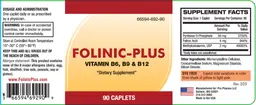 Label for Folinic-Plus