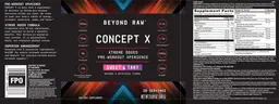 Label for Concept X Sweet & Tart