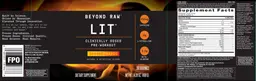 Label for LIT Orange Mango