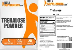 Label for Trehalose Powder 5 g