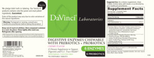 Digestive Enzymes Chewable With Prebioti