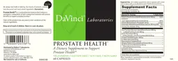 Label for Prostate Health