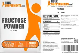 Label for Fructose