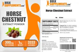 Label for Horse Chestnut Extract Powder 300 mg