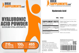 Hyaluronic Acid Powder 215 mg