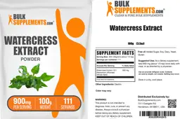 Label for Watercress Extract Powder 900 mg