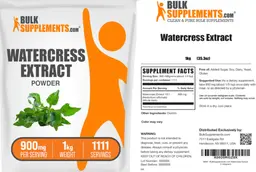 Label for Watercress Extract Powder 900 mg