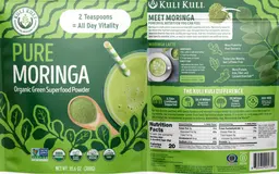 Label for Pure Moringa Powder