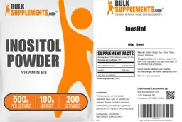 Label for Inositol Powder 500 g
