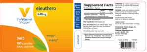 Eleuthero 648 mg
