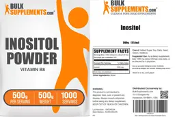 Label for Inositol Powder 500 g