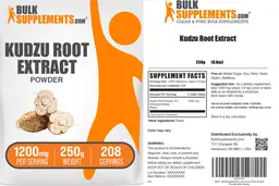 Label for Kudzu Root Extract Powder 1200 mg