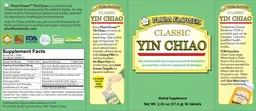 Label for Classic Yin Chiao