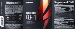 Label for Inno Shred GLP-1