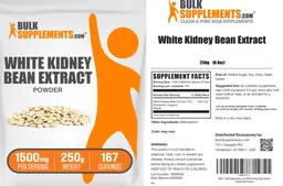 Label for White Kidney Bean Extract Powder 1500 mg