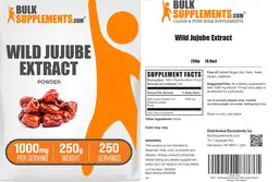 Label for Wild Jujube Extract Powder 1000 mg
