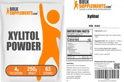 Label for Xylitol Powder 4 g
