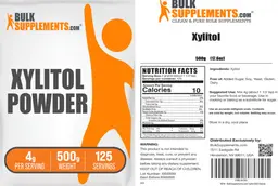 Label for Xylitol Powder 4 g