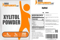 Label for Xylitol Powder 4 g