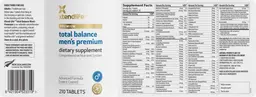 Label for Total Balance Men's Premium