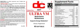 Label for Ultra VM