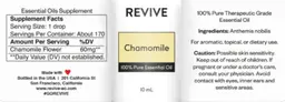 Label for Chamomile