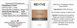 Label for Coffee