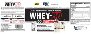 Whey HD Milk & Cookies