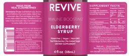 Label for Elderberry Syrup