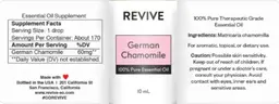 Label for German Chamomile