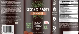 Label for Black Cohosh Root Peach Flavor