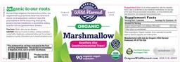 Label for Organic Marshmallow