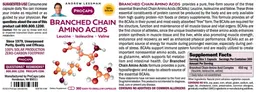 Label for Branched Chain Amino Acids