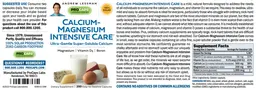 Label for Calcium-Magnesium Intensive Care