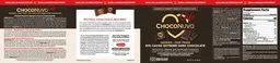 Label for ChocoNuvo Cafe 91% Cacao Extreme Dark Chocolate