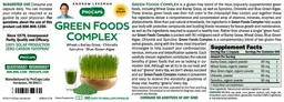 Label for Green Foods Complex
