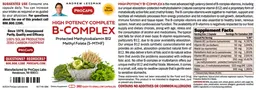 Label for High Potency B-Complex