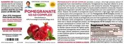 Label for Pomegranate 40:40 Complex