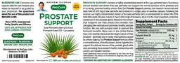 Label for Prostate Support