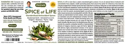 Label for Spice of Life